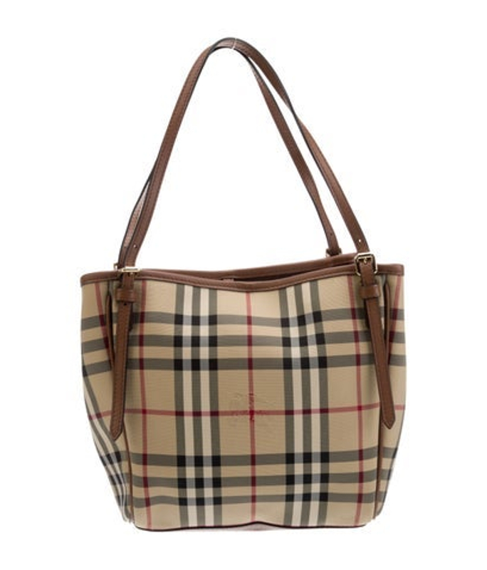 Burberry Haymarket Check Shoulder Bag