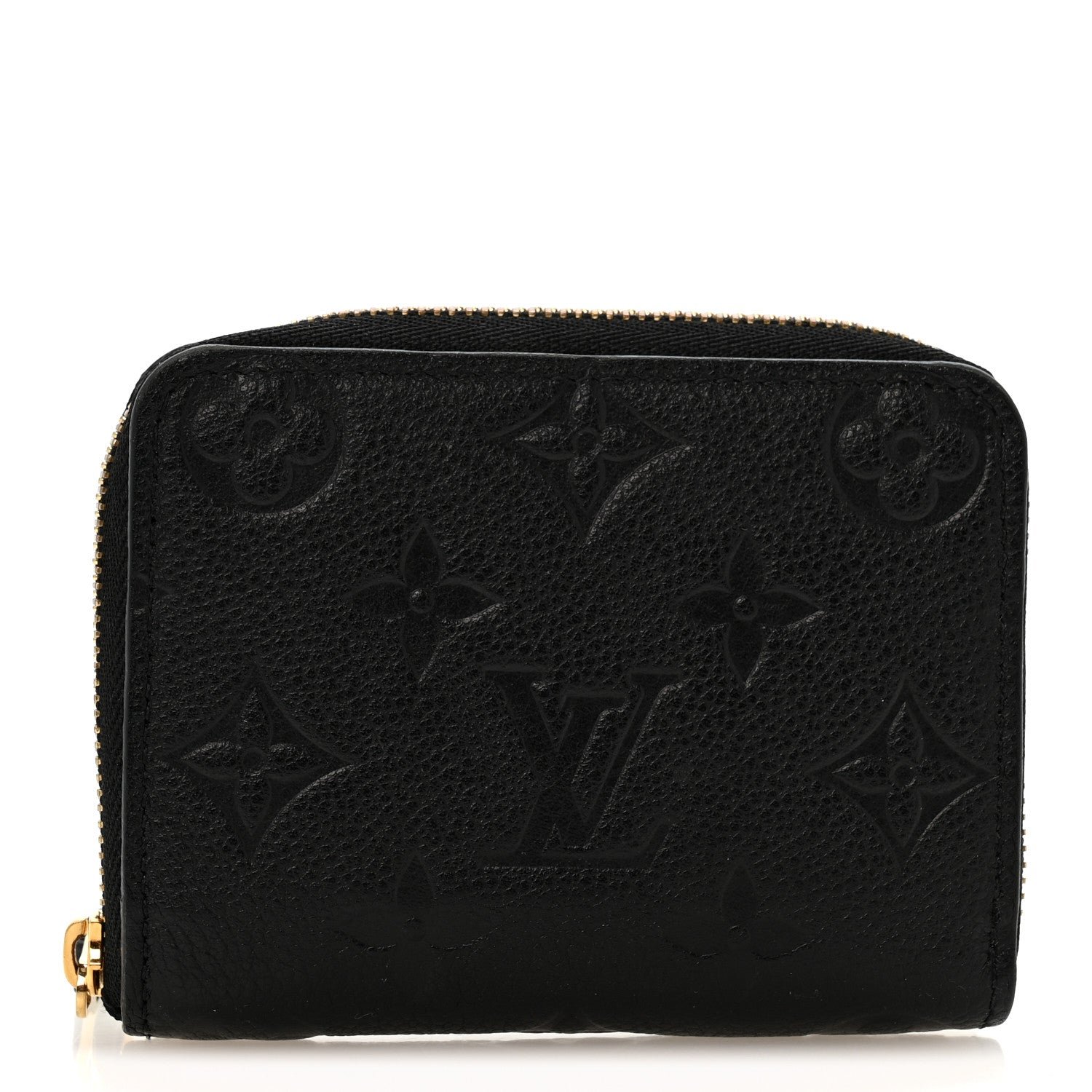 Louis Vuitton Empreinte Zippy Coin Purse Purse Black