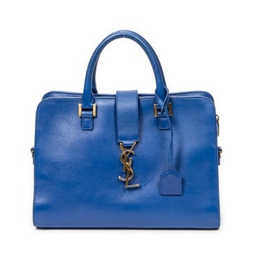Leather Small Monogram Cabas