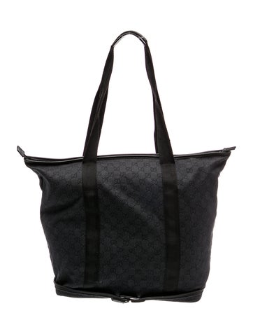 GG Denim Tote