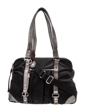 Nylon Top Handle Bag