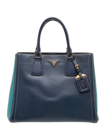 Saffiano Leather Top Handle Bag