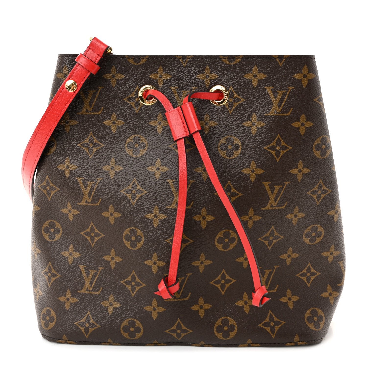 Louis Vuitton Louis Vuitton Monogram Neonoe MM Coquelicot