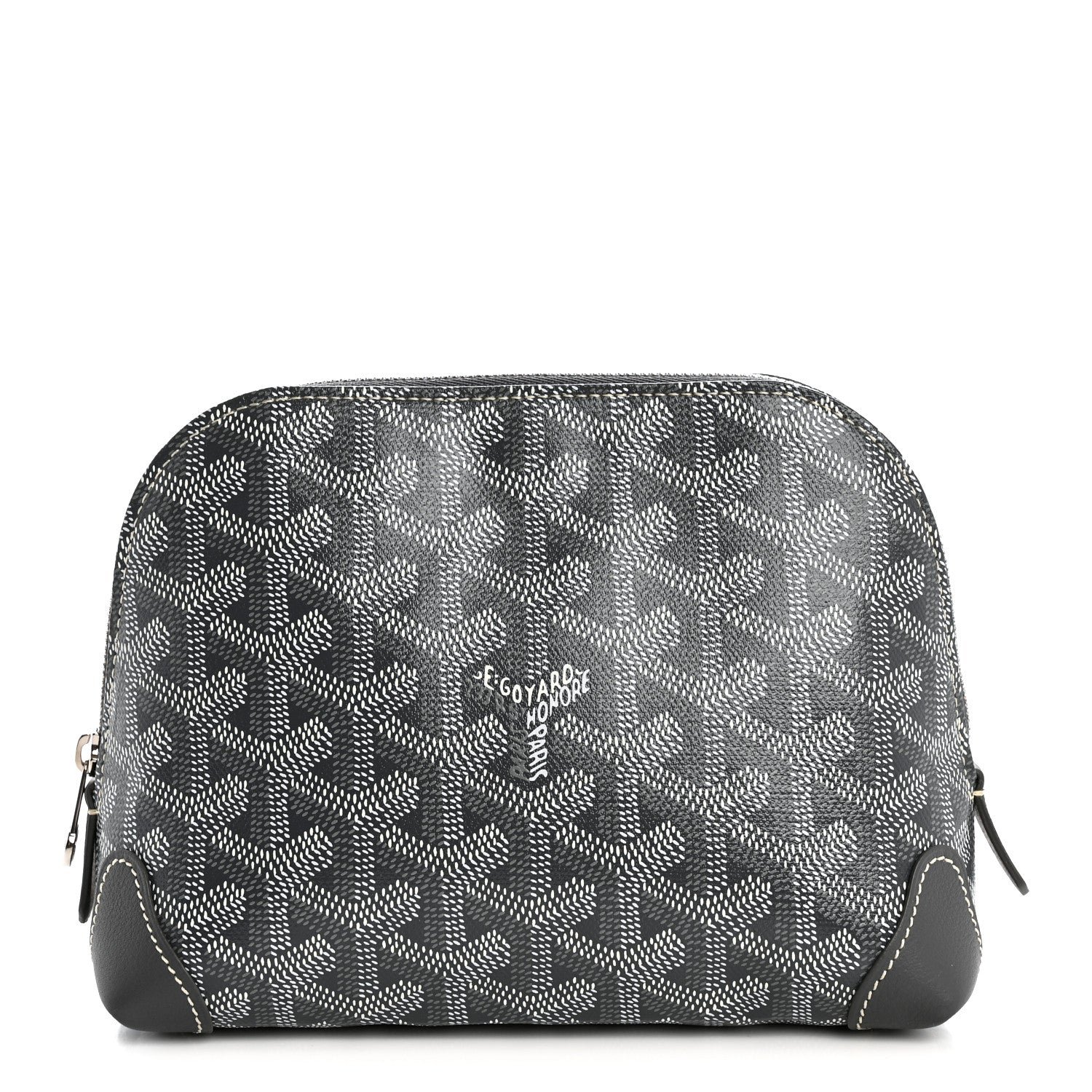 Goyard Goyardine Vendome Toiletry Pouch Grey