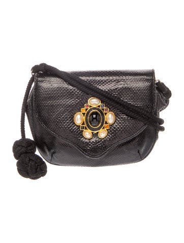 Lizard Shoulder Bag Vintage
