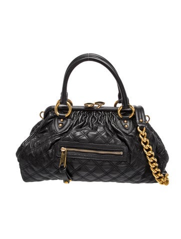 Quilted Top Handle Bag