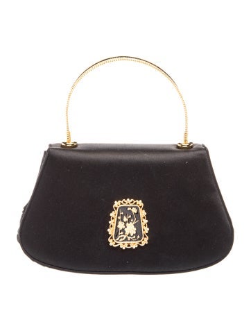 Satin Top Handle Bag