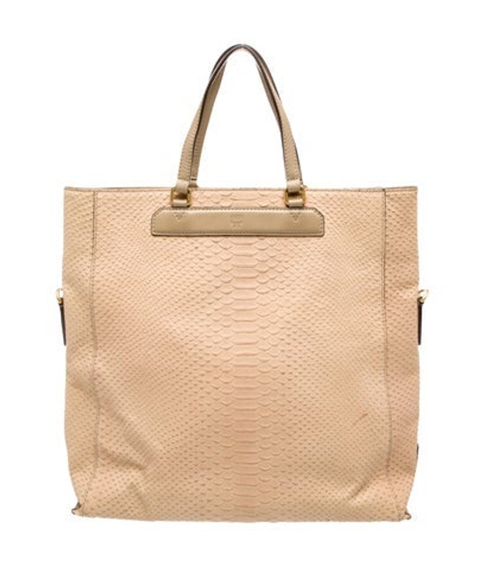 MCM Leather Tote