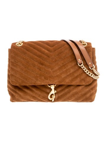 Suede Top Handle Bag