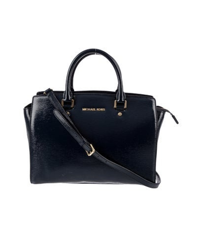 Michael Kors Kors Patent Leather Shoulder Bag