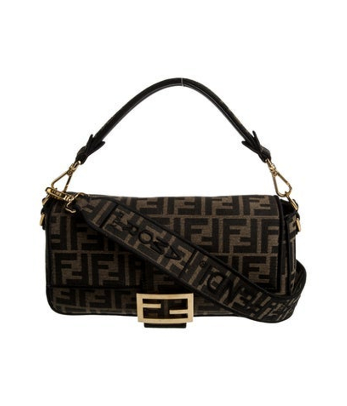 Fendi Zucca Ff Baguette Medium
