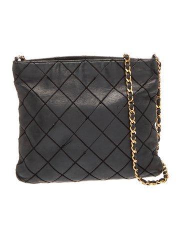 Diamond Stitch Shoulder Bag