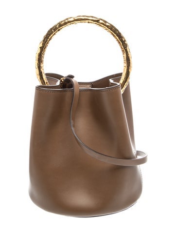 Leather Bucket Bag