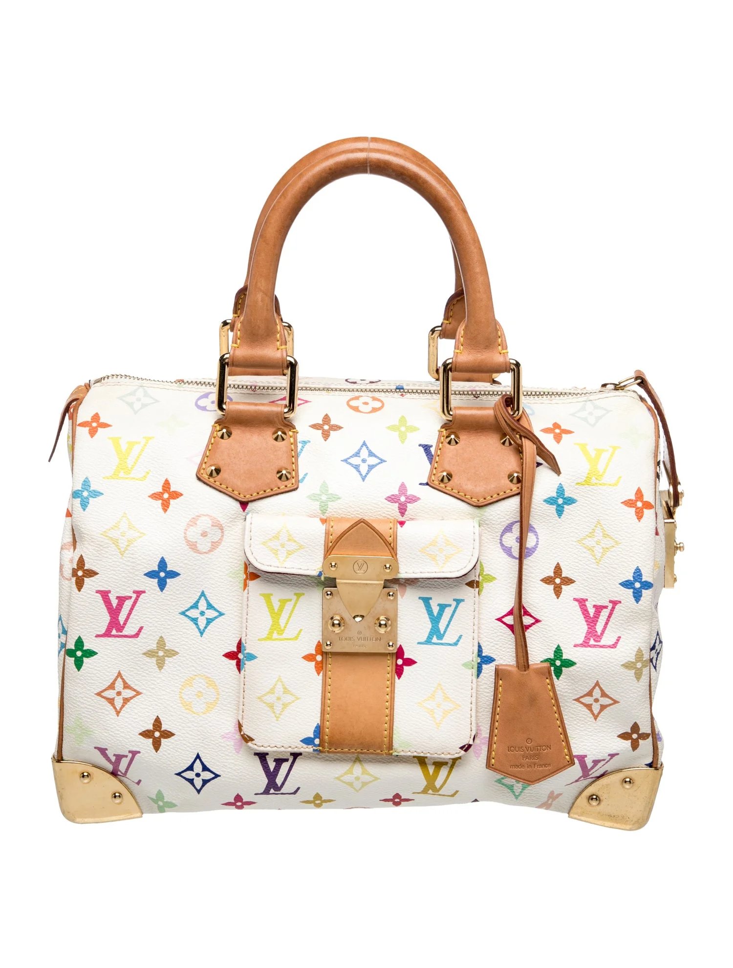 Multicolore Monogram Speedy 30