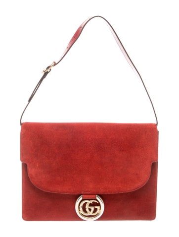 Double G GG Ring Shoulder Bag