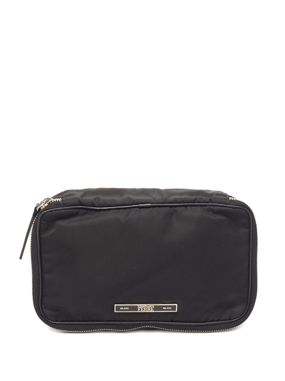 rectangular zip clutch bag