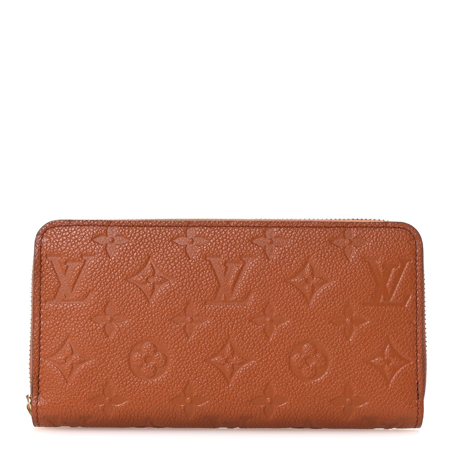 Louis Vuitton Empreinte Zippy Wallet Cognac