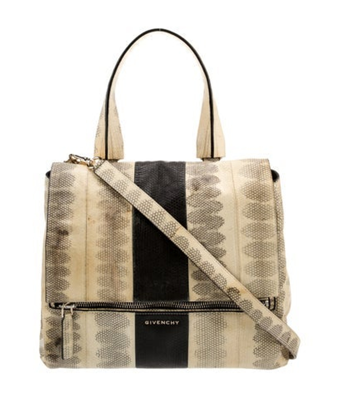 Givenchy Embossed Leather Top Handle Bag