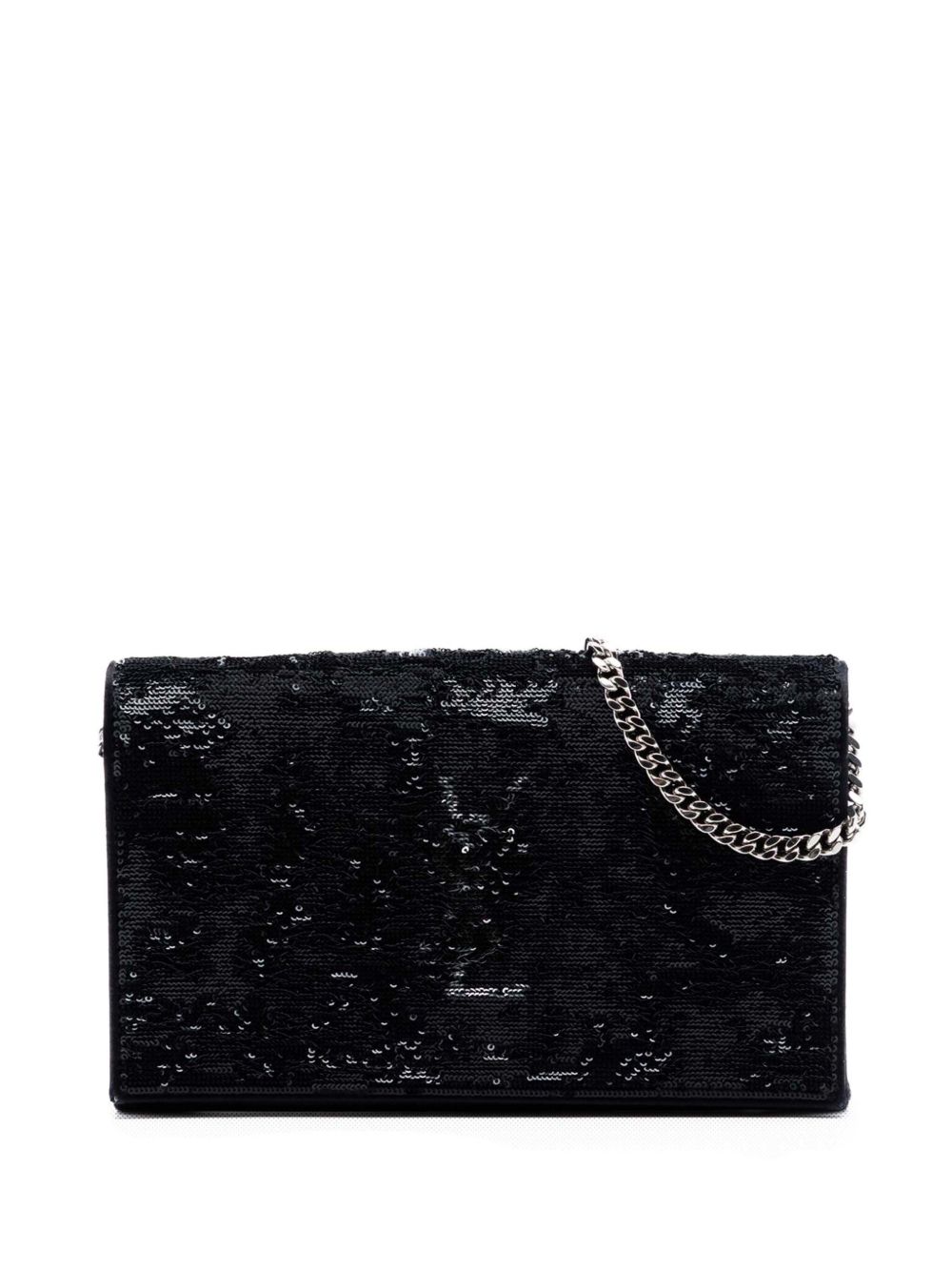 2017 Sequin Monogram Kate Wallet on Chain crossbody bag