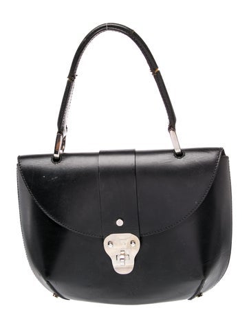 Calfskin Top Handle Bag