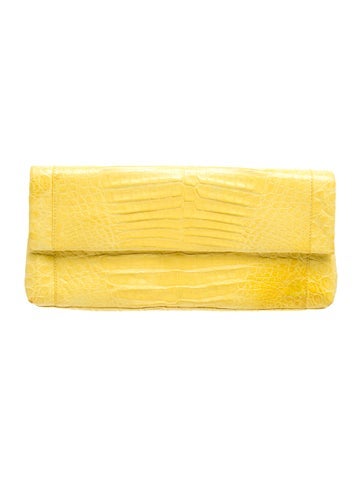 Nancy Gonzalez Crocodile Clutch