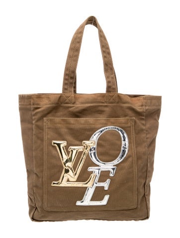 Canvas LV Monogram That's Love Tote