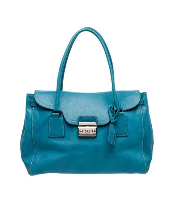 Jil Sander Sander Leather Top Handle Bag