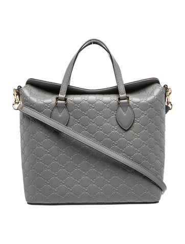 Microguccissima Linea A Fold-Over Tote