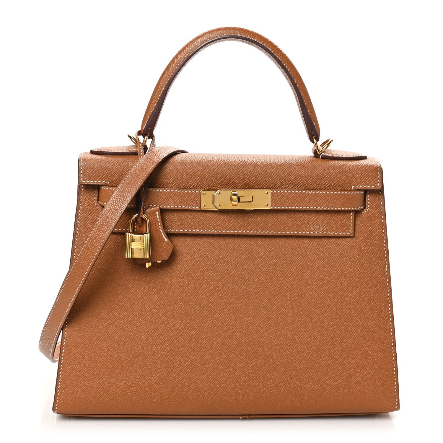 Hermes Epsom Kelly Sellier 28 Gold