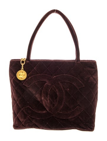 Velvet Medallion Tote