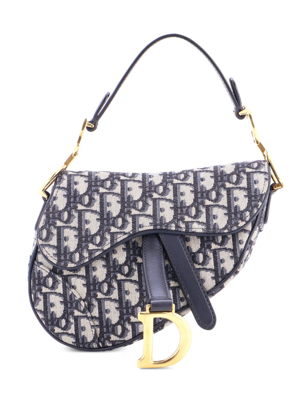 Saddle Handbag Oblique Canvas Mini shoulder bag
