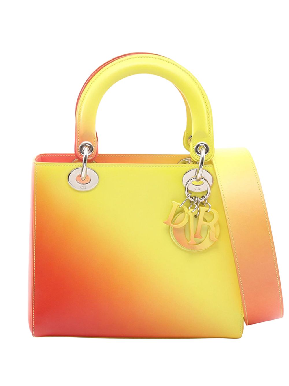 2010-2026 Medium Ombre Calfskin Lady Dior satchel