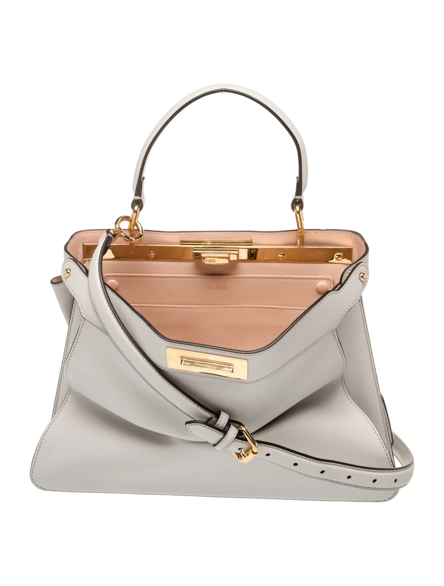 Leather Peekaboo Medium