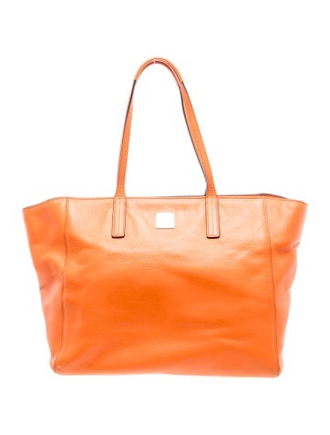 MCM Leather Tote