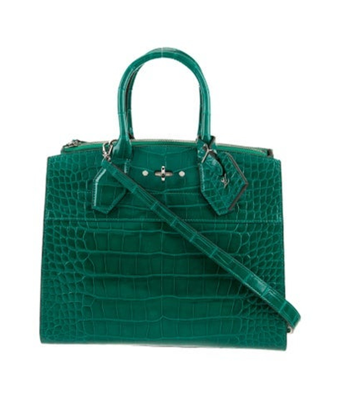 Louis Vuitton Vuitton Crocodile City Steamer Mm