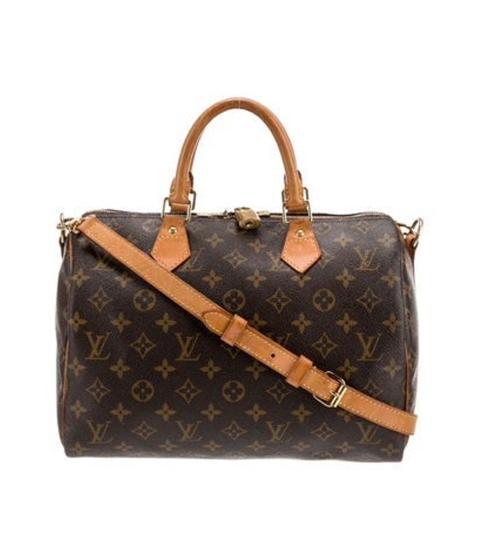 Louis Vuitton Vuitton Lv Monogram Speedy Bandouliere 30