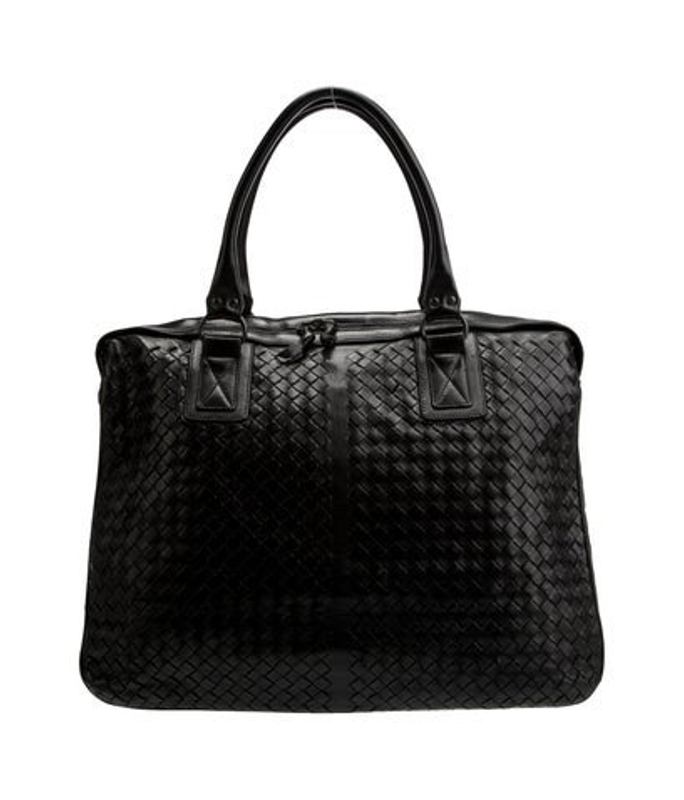 Bottega Veneta Veneta Leather Top Handle Bag