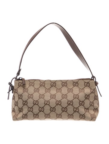 GG Canvas Top Handle Bag