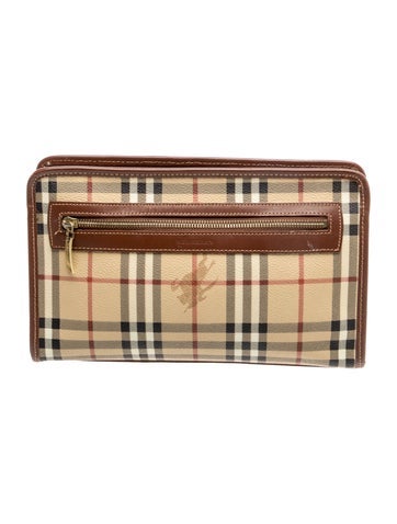 Haymarket Check Clutch