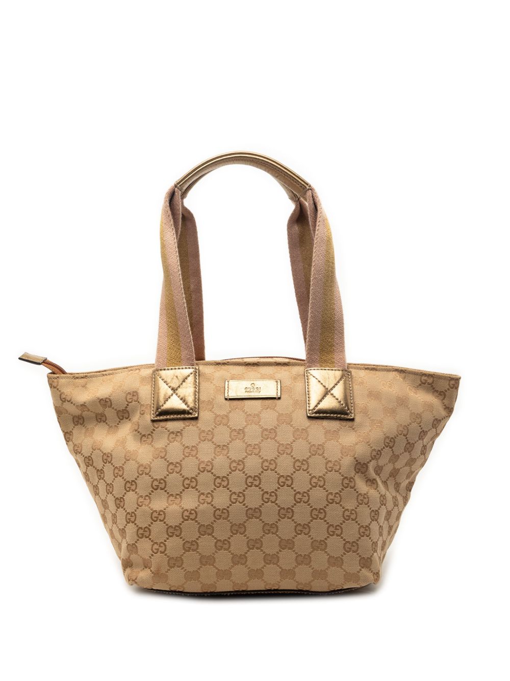 2016-2026 GG Canvas Web tote bag