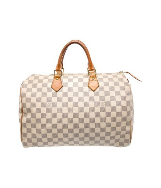Louis Vuitton Vuitton Damier Azur Speedy 35