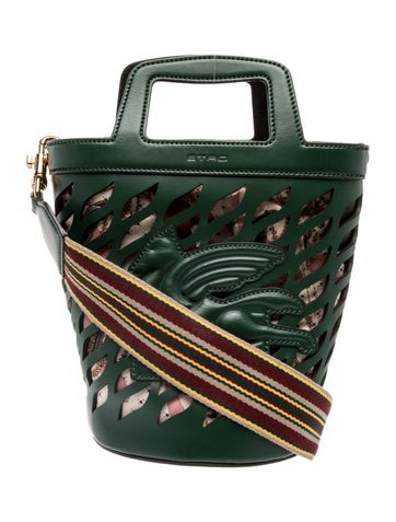 Leather Bucket Bag