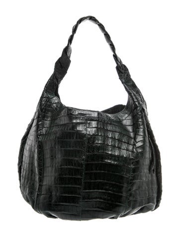 Nancy Gonzalez Alligator Shoulder Bag