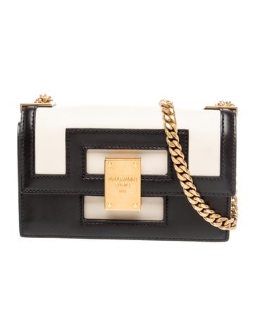 Balmain Leather Shoulder Bag