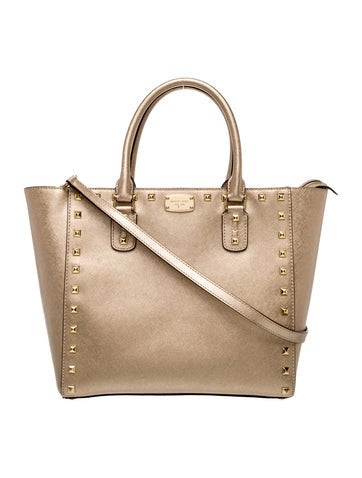 Leather Top Handle Bag