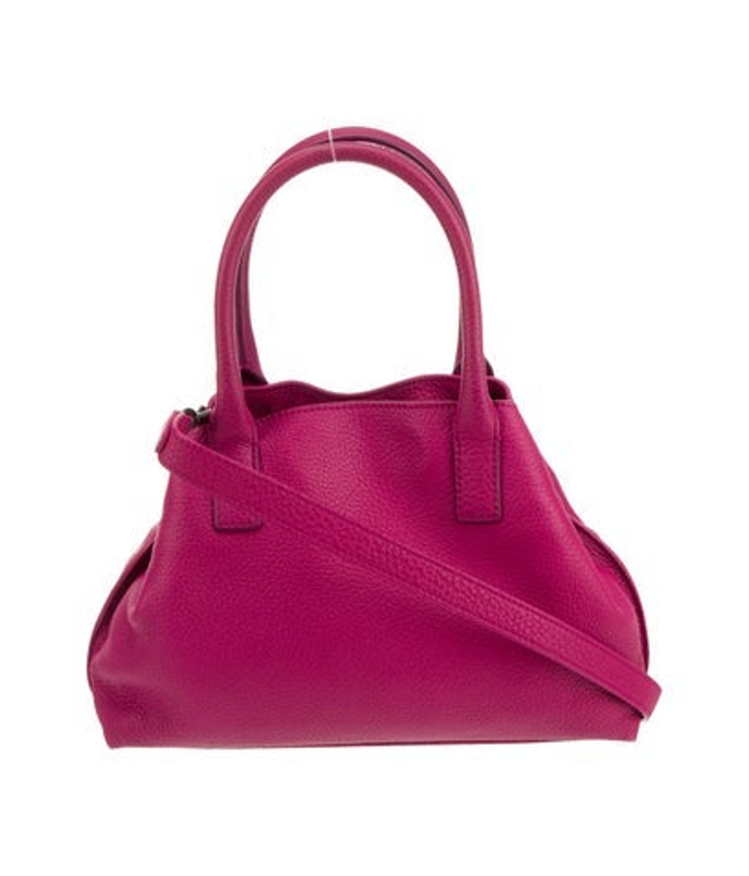 Akris Leather Top Handle Bag