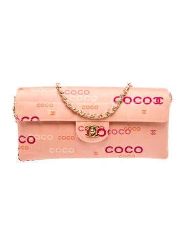 E/W COCO Chocolate Bar Shoulder Bag