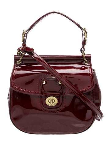 Patent Leather Shoulder Bag