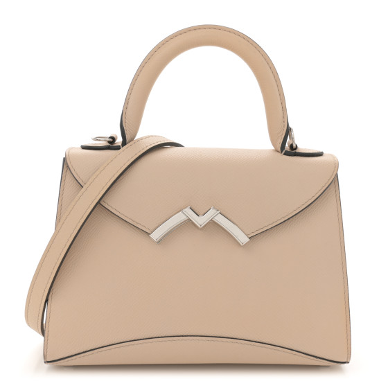 Moynat Carat Calfskin Gabrielle BB Powder