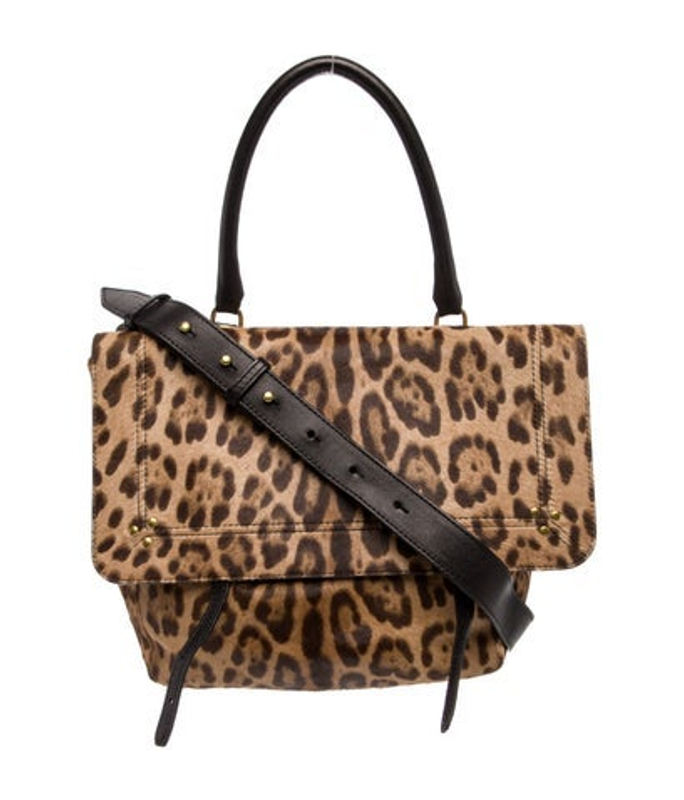 Jerome Dreyfuss Dreyfuss Ponyhair Top Handle Bag